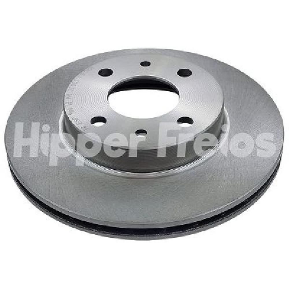 Disco de Freio Dianteiro Ventilado Hipper Freios HF38 Fiat Palio Siena Weekend 240mm