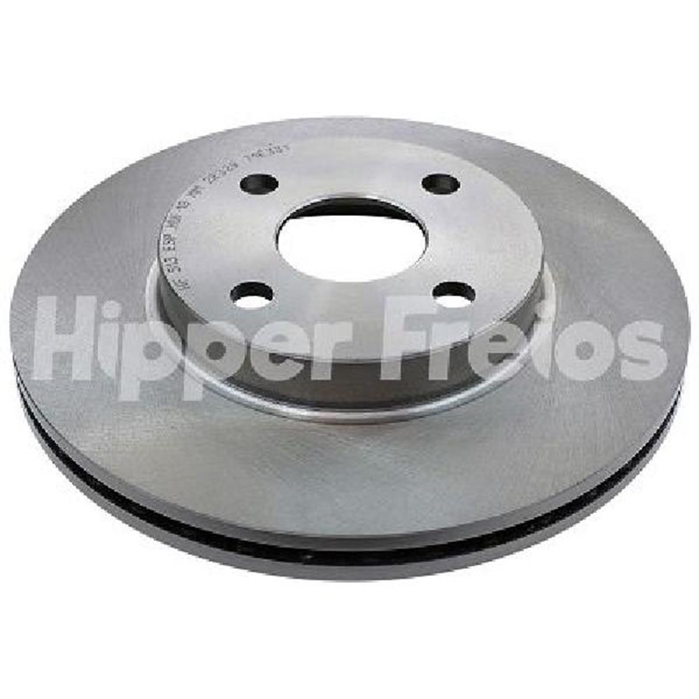 Disco de Freio Dianteiro Ventilado Hipper Freios HF513 Toyota Etios Yaris 1.3 1.5 257mm